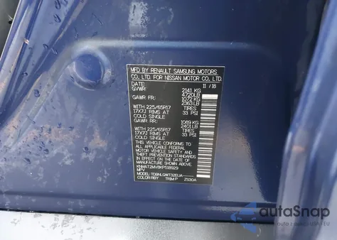 2019 Nissan Rogue Sv z USA, uszkodzony, nr VIN KNMAT2MV8KP518929